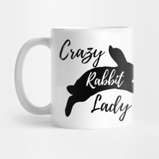Crazy Rabbit Lady Mug